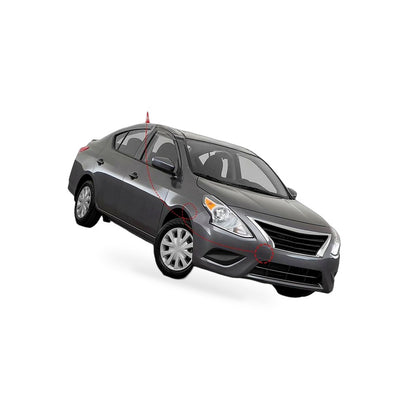 Tow Hook Cover Suitable for Nissan Versa 15-18 Versa Note 14-19 622A0-9KM0H - BD1