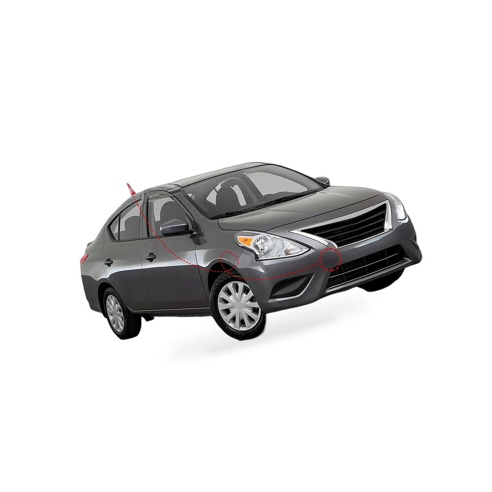 Tow Hook Cover Suitable for Nissan Versa 15-18 Versa Note 14-19 622A0-9KM0H - BD2