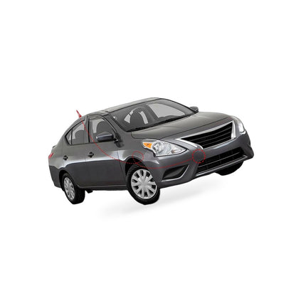 Tow Hook Cover Suitable for Nissan Versa 15-18 Versa Note 14-19 622A0-9KM0H - BD2