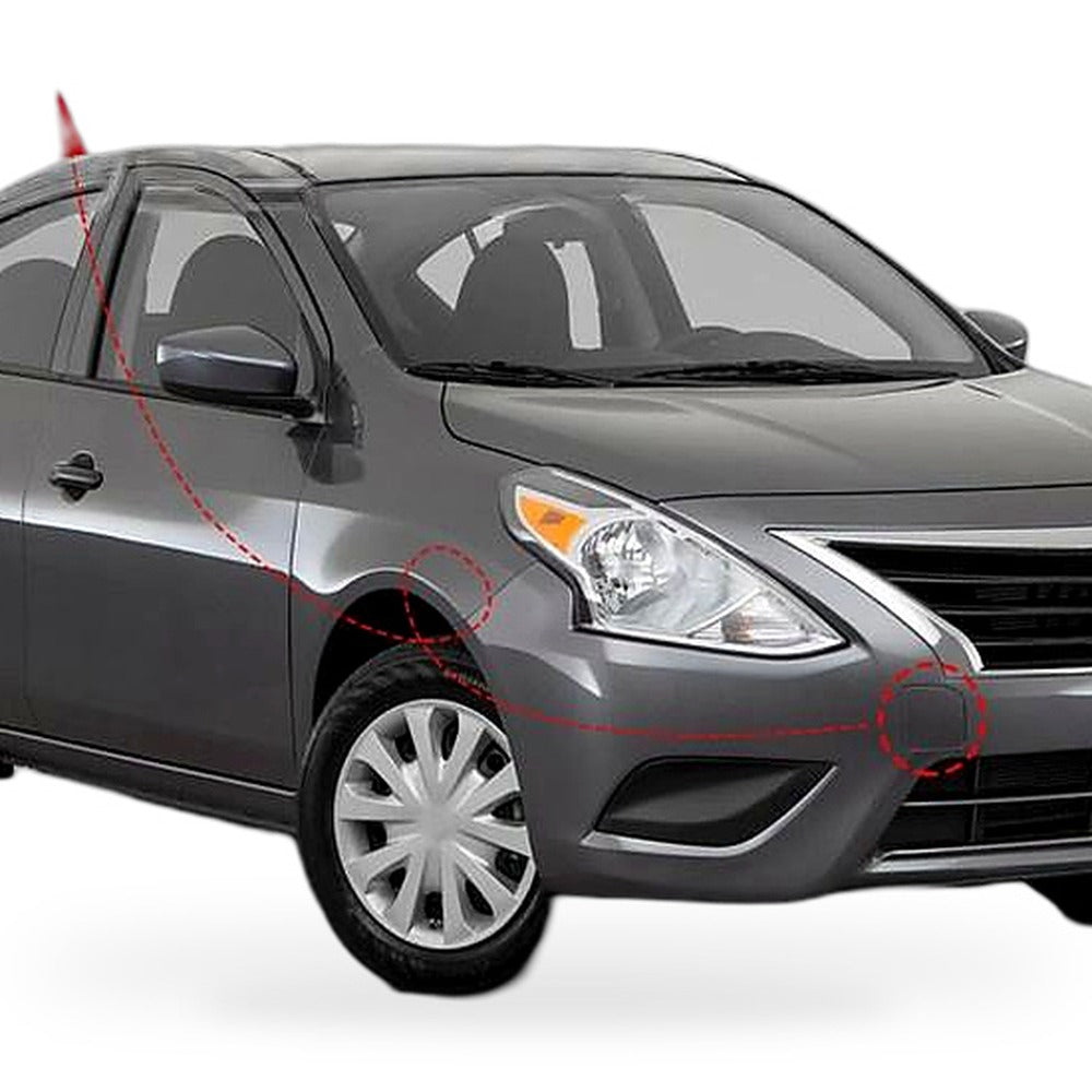 Tow Hook Cover Suitable for Nissan Versa 15-18 Versa Note 14-19 622A0-9KM0H - XQ1