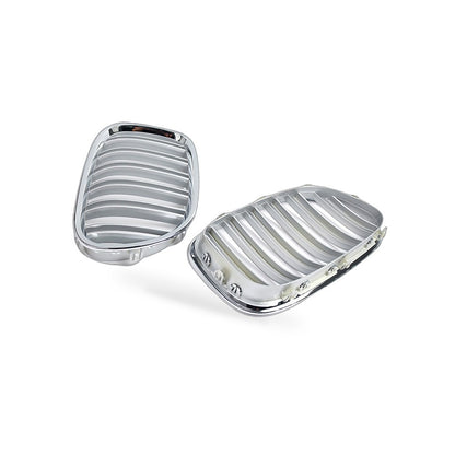 Front Grille Suitable for BMW 7 Series F01 F02 2009-2015 Chrome Double Line - BD3