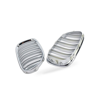 Front Grille Suitable for BMW 7 Series F01 F02 2009-2015 Chrome Double Line - BD4