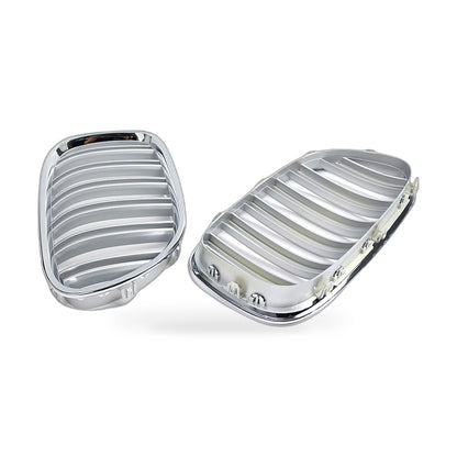 Front Grille Suitable for BMW 7 Series F01 F02 2009-2015 Chrome Double Line - ZT3