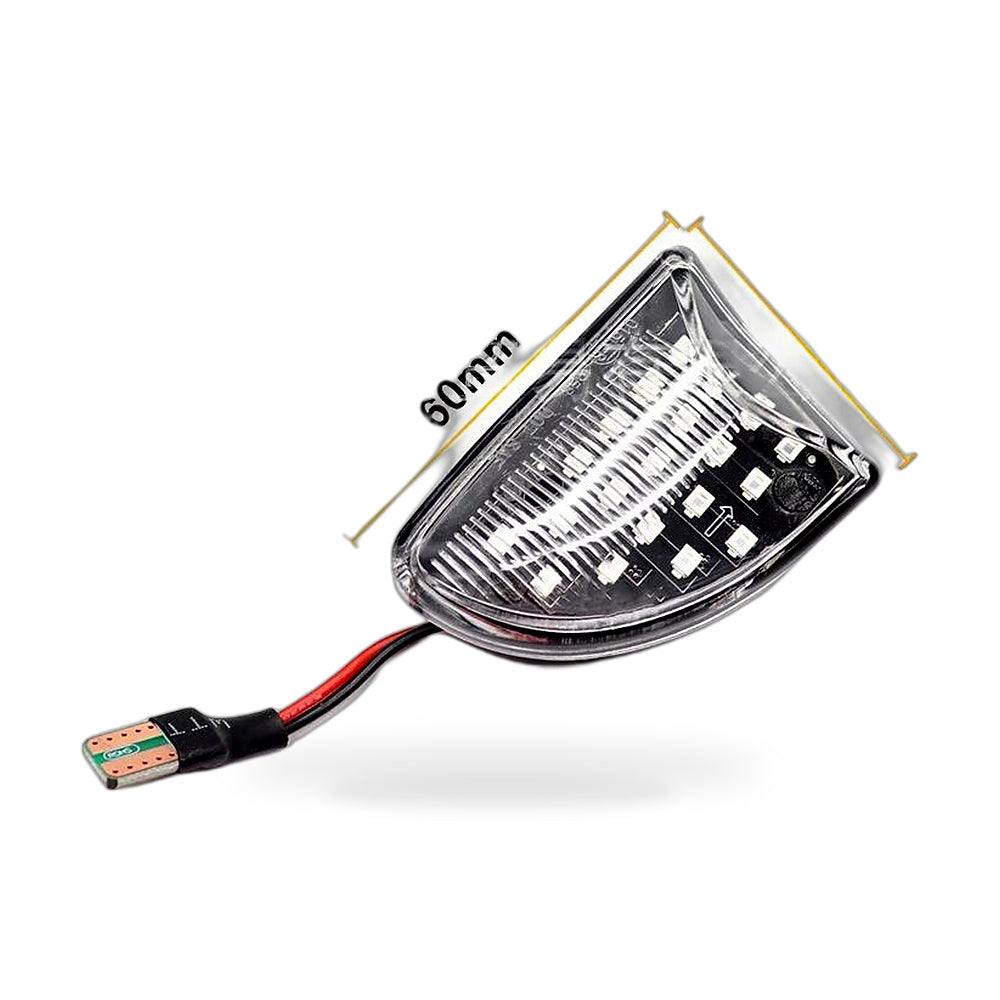 Fender Turn Signal Side Light Suitable for Smart Fortwo W451 2007-2014 Clear - ZT3