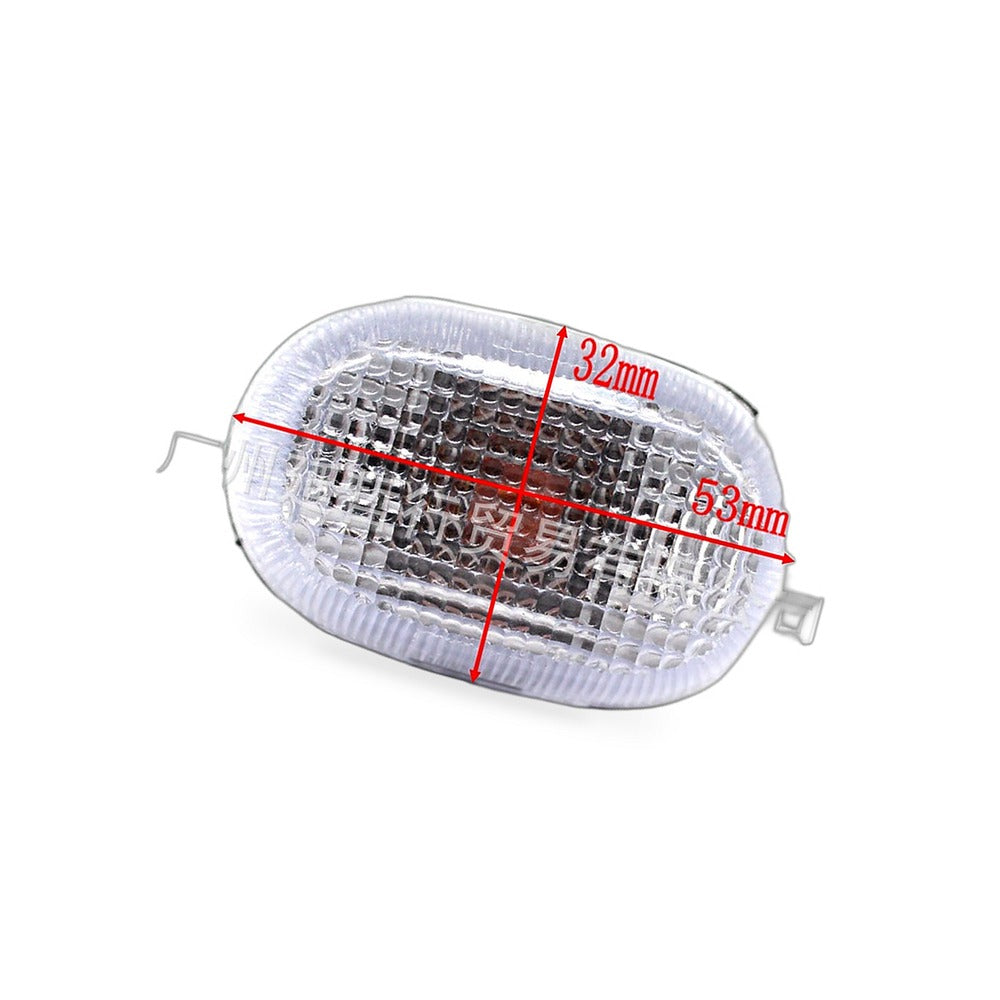 Front Fender Side Turn Signal Bulb Socket Edge Light Assembly Suitable for - BD1