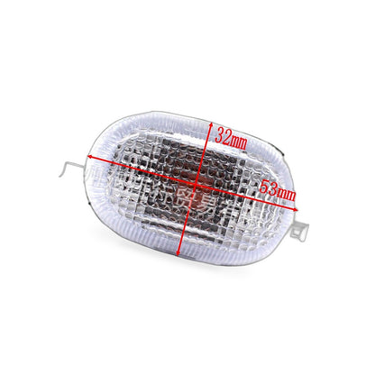 Front Fender Side Turn Signal Bulb Socket Edge Light Assembly Suitable for - BD1