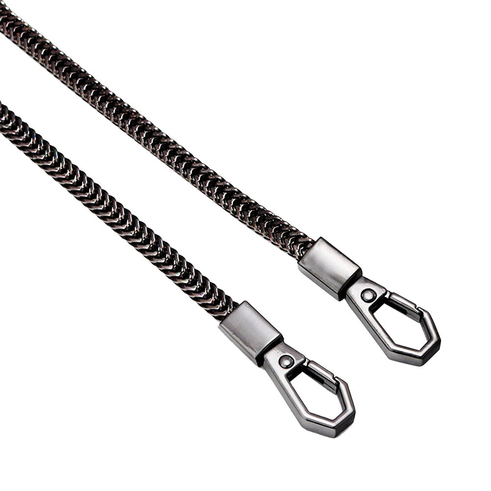 NEW Alloy Black Link Biker Trucker Punk Wallet Chain 16inch 40cm Long.