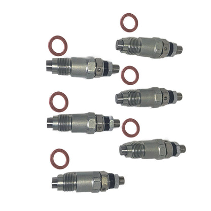 6x Diesel Fuel Injectors Suitable For Nissan Patrol GQ Y60 RD28 / RD28ETI Aftermarket Parts