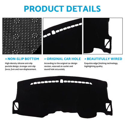 Non-Slip Dash Mat Suitable For Kia Picanto JA 2017-2023 Dashboard Cover