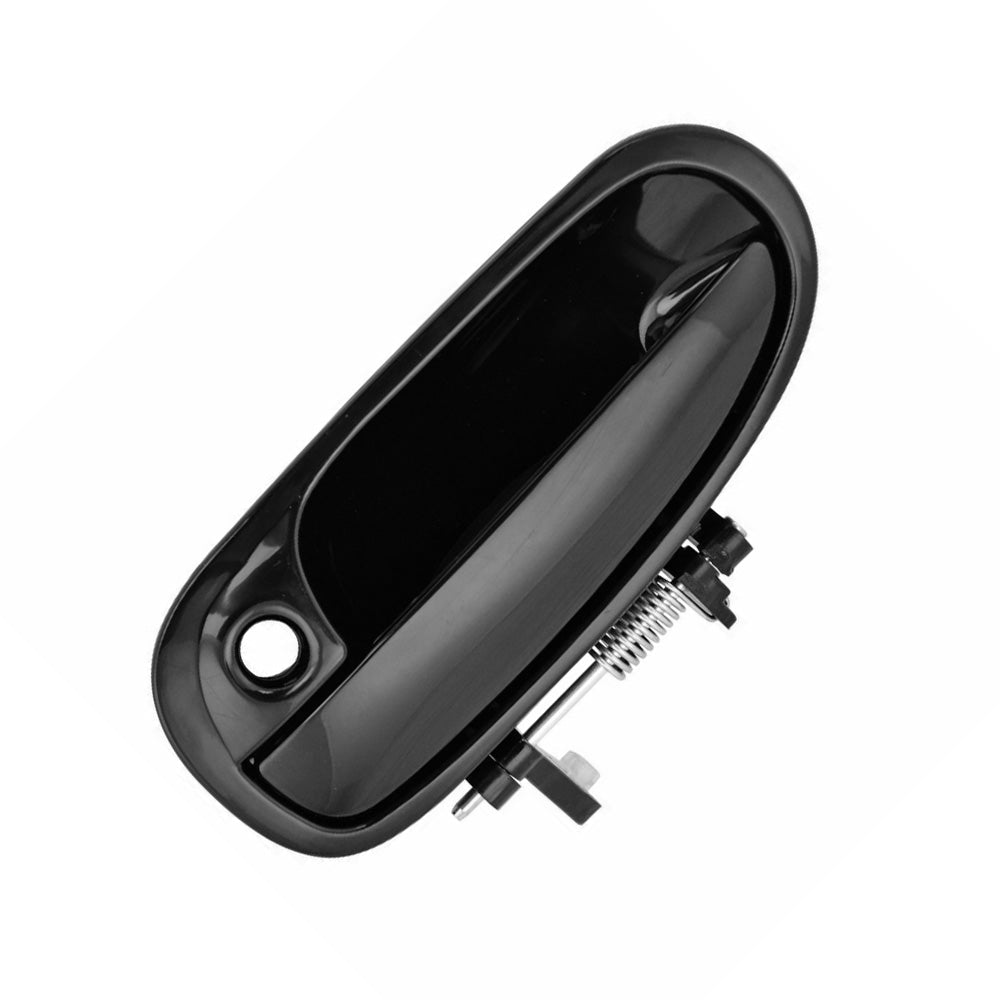 Smooth Black Front Left Outer Door Handle Suitable For Honda Civic EK 1995-2000.