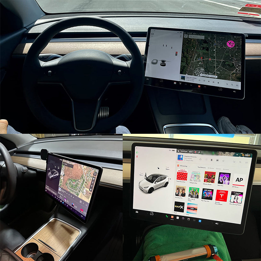 Suitable For Tesla Model 3 Y Screen Rotate Swivel Mount Kit Navigation Rotation.