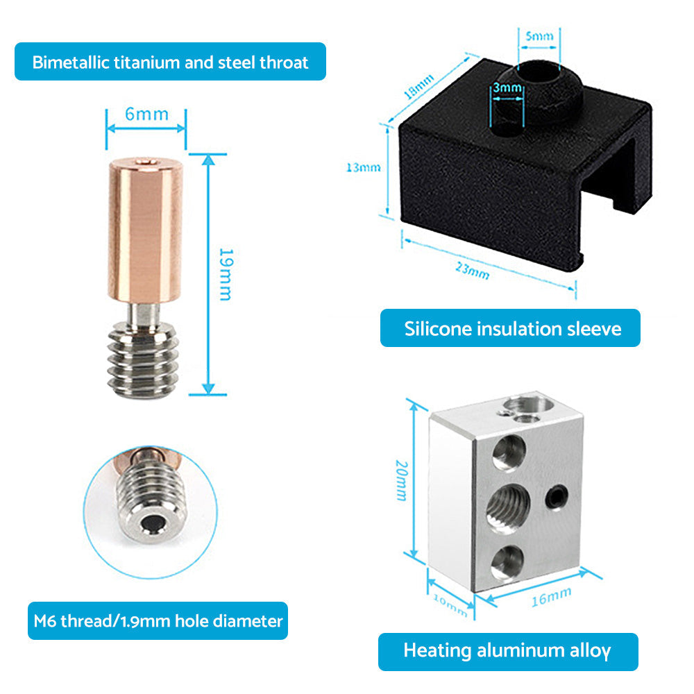 Creality Hotend Kit Suitable For Sprite Extruder Ender 3 S1 2021-2023 / CR-10 Smart Pro 2021-2023