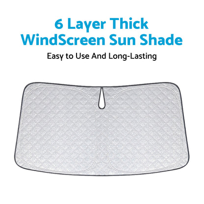 6-Layer Windscreen Sun Shade Suitable For BYD Sealion 6 2024-2025 UV Protection