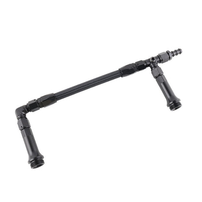 Braided AN6 Dual Feed Carburetor Fuel Line Double Pump Suitable For 4150 Holley Carburetor.