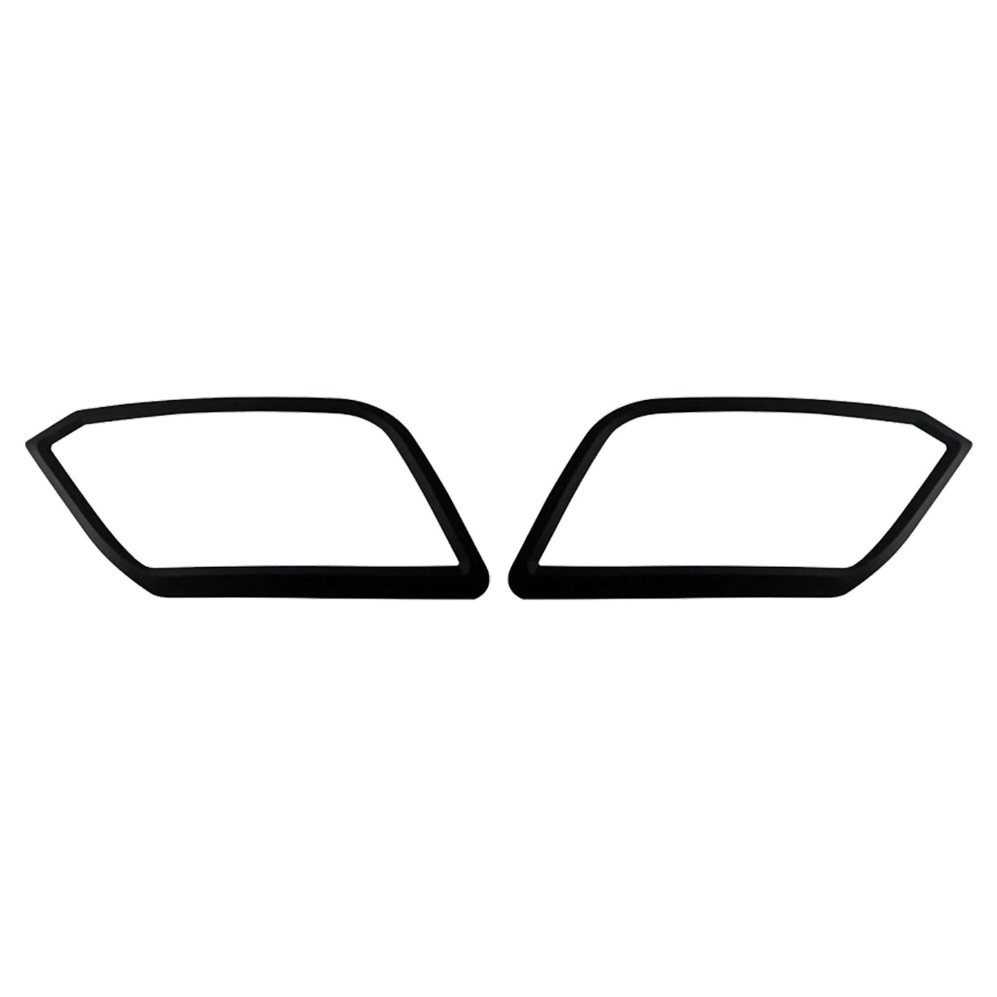 Pair of Front Headlight Cover Trims Suitable For VW Volkswagen Amarok 2009-2022