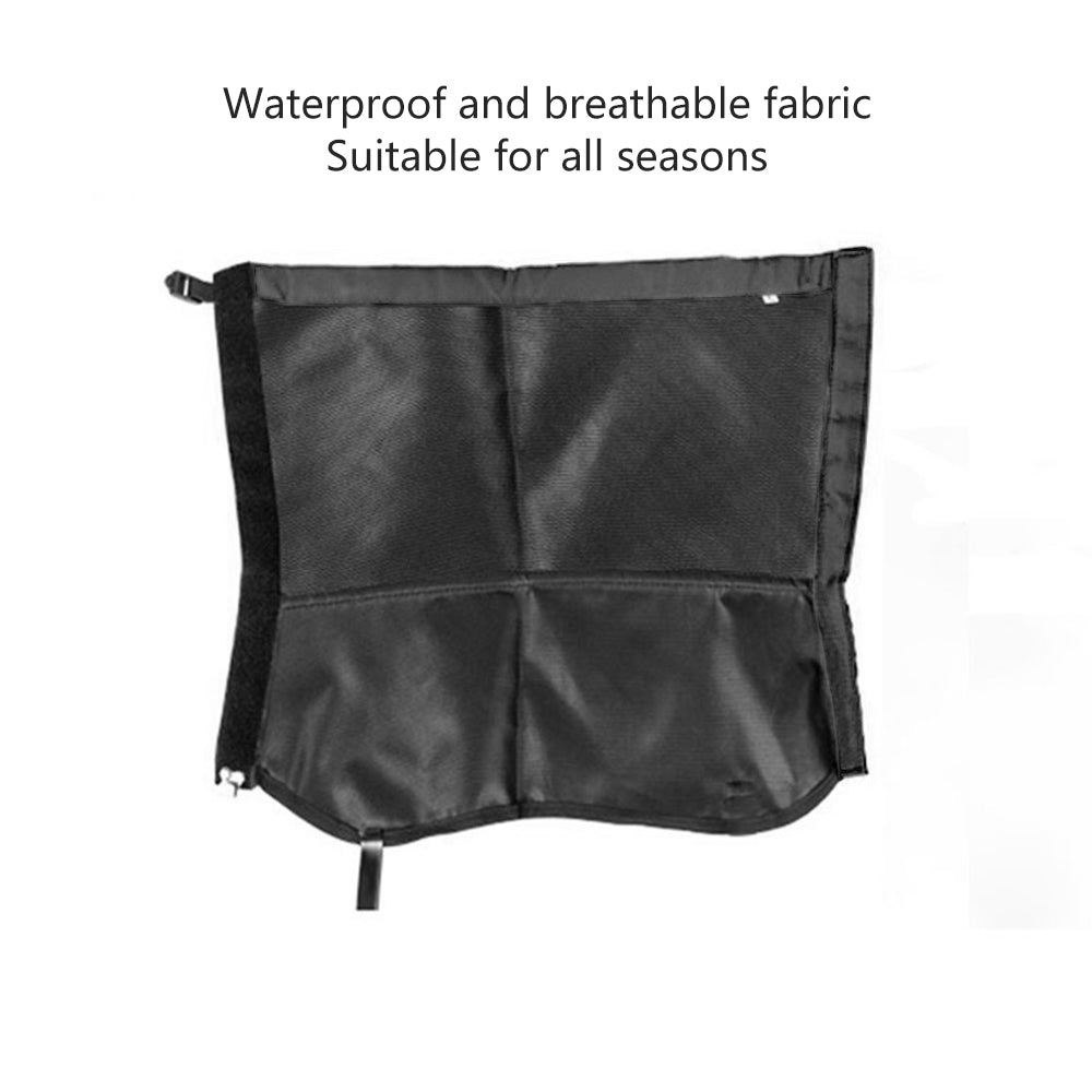 Waterproof Snow Hiking Gaiters Cover Anti Bite Snake Guard Leg Protection Boots.