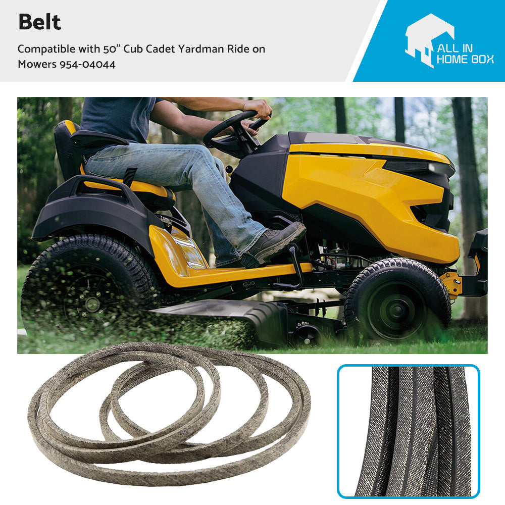 Deck Belt Suitable For 50 inch  Cub Cadet Yardman Ride on Mowers 954-04044 754-04044.