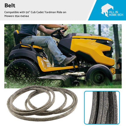 Deck Belt Suitable For 50 inch  Cub Cadet Yardman Ride on Mowers 954-04044 754-04044.