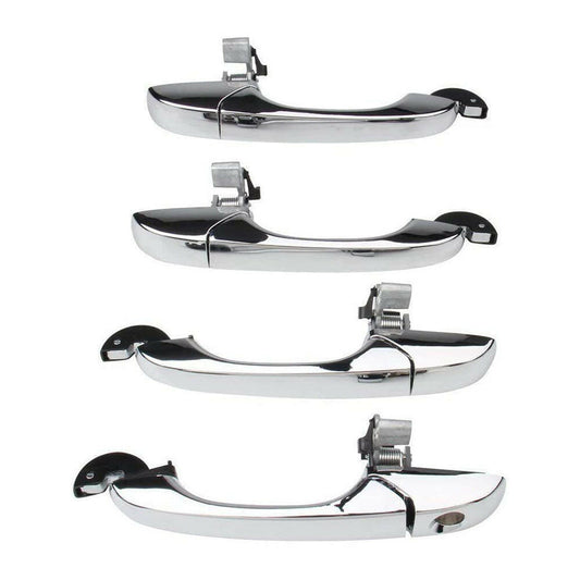Exterior Door Handles Set 4x Suitable For Chrysler 300 300C 2005-2010 4589009AH 4589009AD.