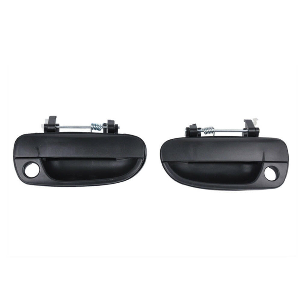 Pair Front Left & Right Outer Door Handle Suitable For Hyundai Accent LC 2000-2006 Black.