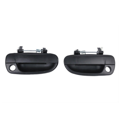 Pair Front Left & Right Outer Door Handle Suitable For Hyundai Accent LC 2000-2006 Black.