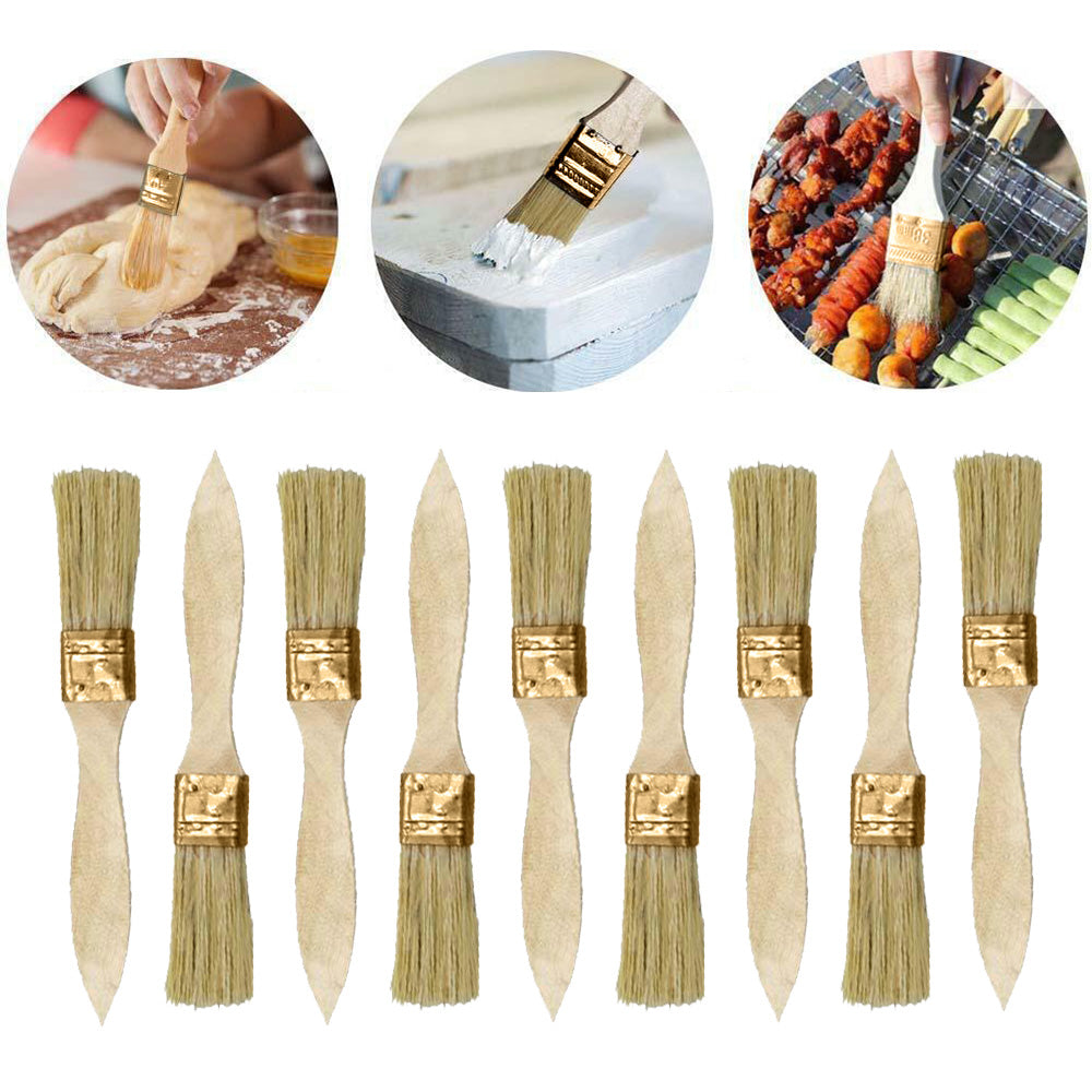 36PCS 1inch Chip Paint Brush DIY Art Varnishes Touchups Brushes Wooden Handle 1inch.