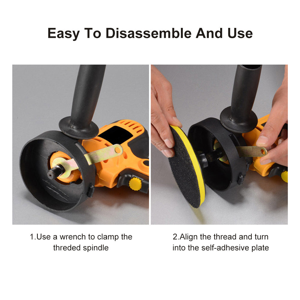 700W Electric Car Polisher 125mm Portable Polishing Machine Waxer Sander Buffer.