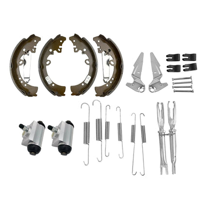 Rear Brake Shoes & Wheel Cylinders Adjuster Kit Suitable for Toyota Hilux GUN126