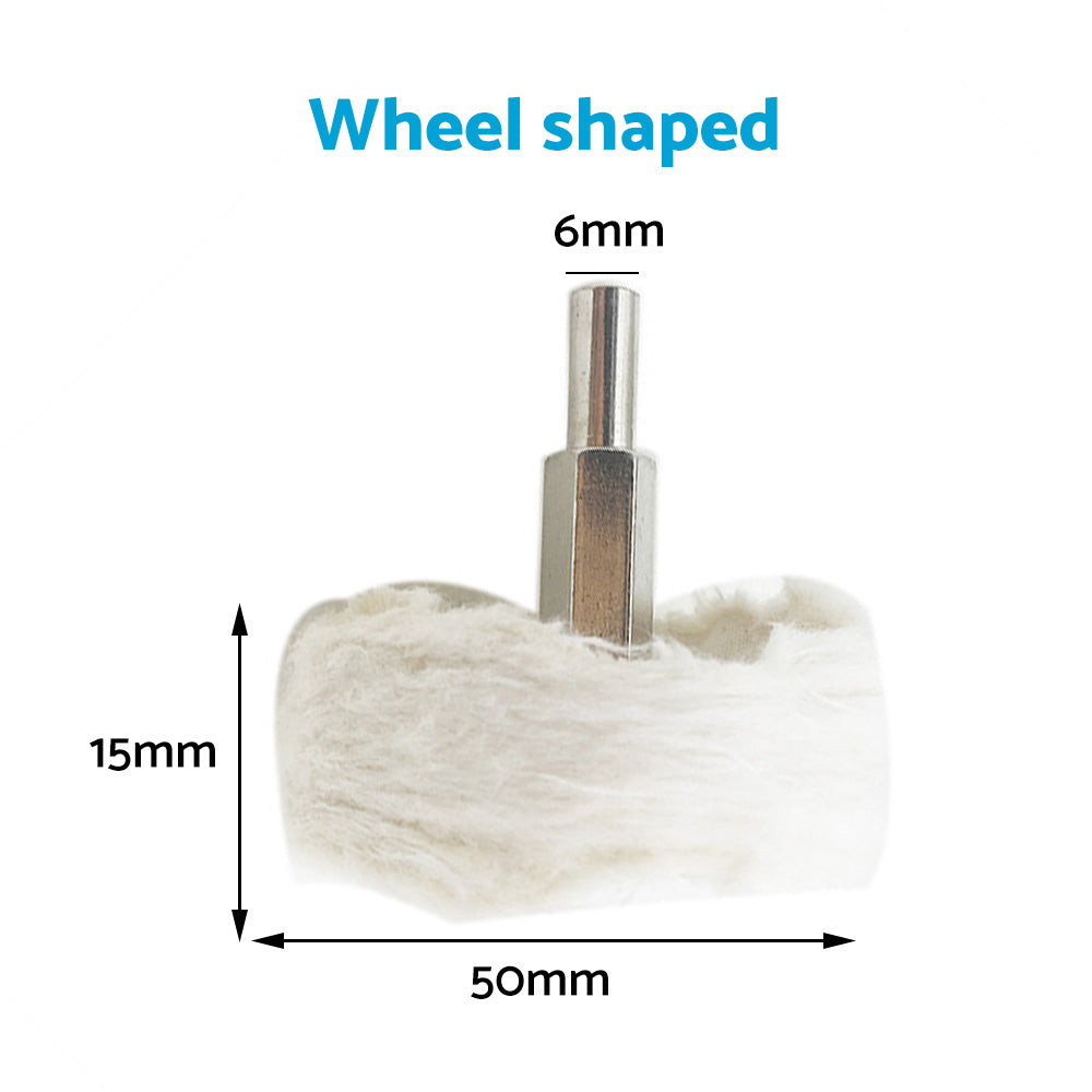 Polishing Buffing Pad Mop Wheel Drill Kit 5PCS Suitable for Aluminum & Stainless
