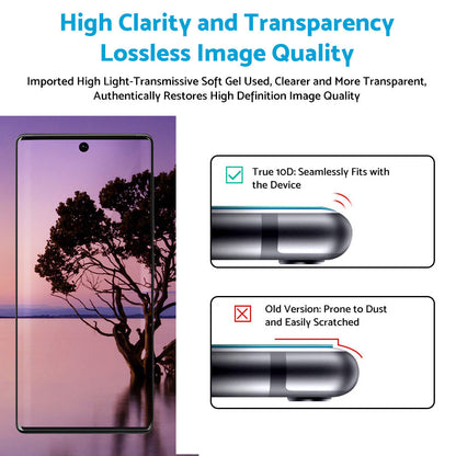 2x Clear Screen Protector Suitable for Google Pixel 7 Pro