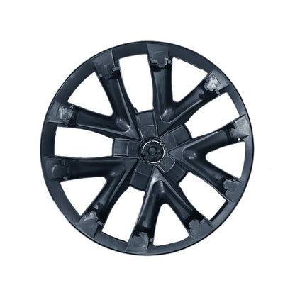 4x Matt Black Wheel Hub Caps Suitable for Tesla Model 3