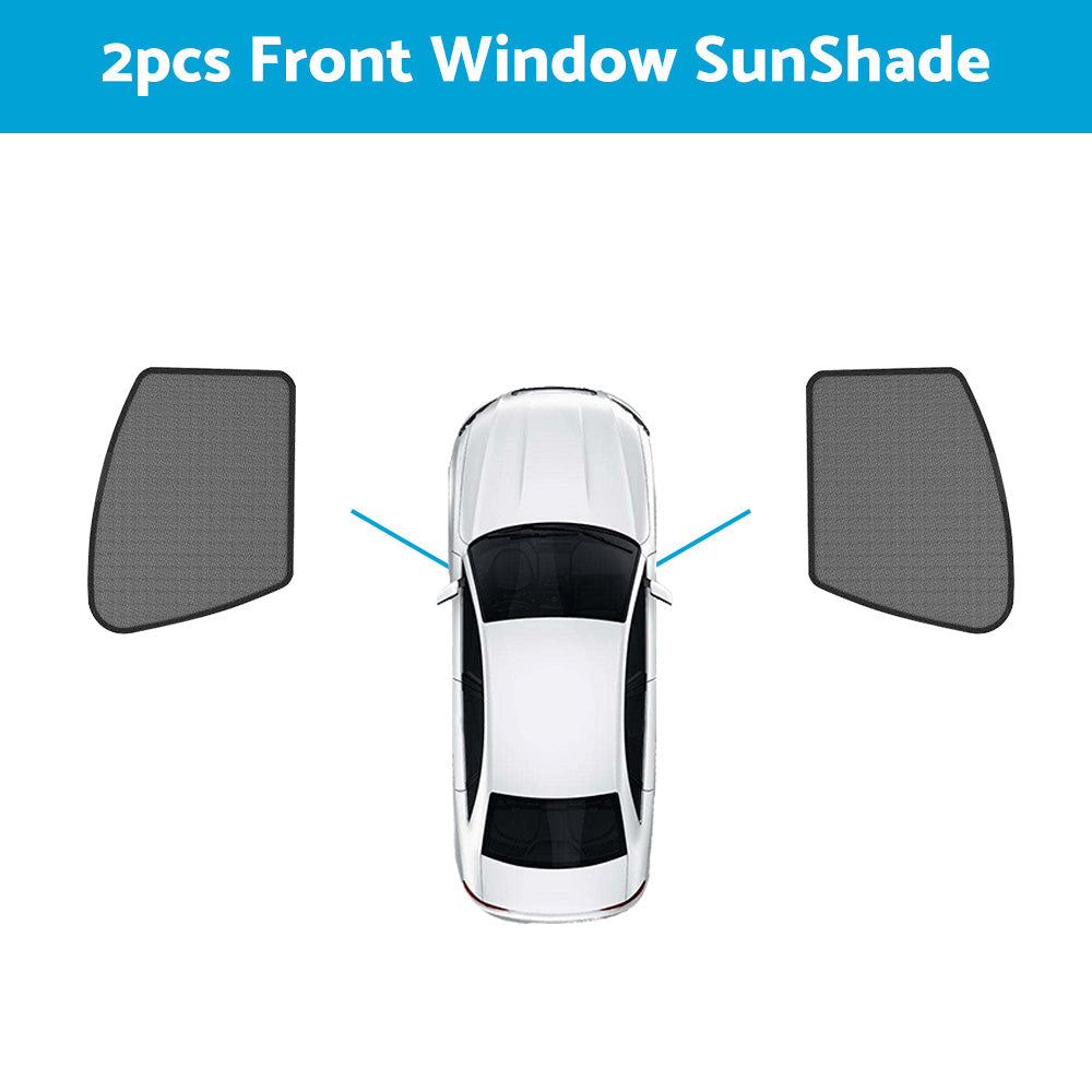 Magnetic Rear and Side Window Sun Shade Mesh Suitable For Toyota RAV4 2019-2023.