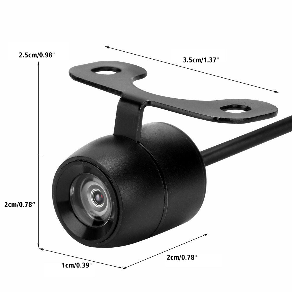 170 Angle Car Reverse Camera Waterproof Rear View Backup Parking With IR Night Vision.