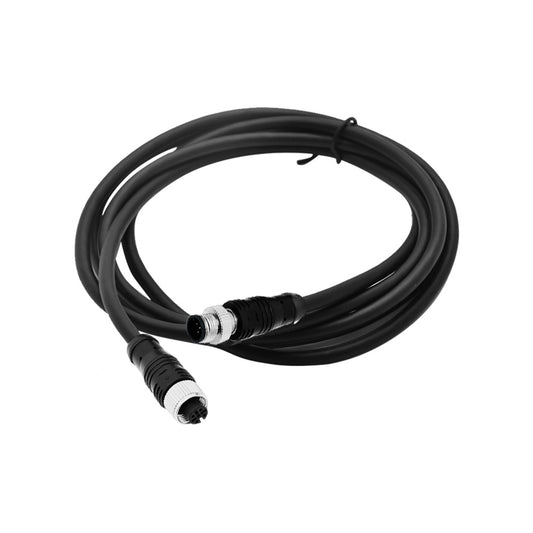 5-Core Black 2m NMEA2000 Cable with Female Straight Head to Male Straight Head NMEA2000 Drop Cable.