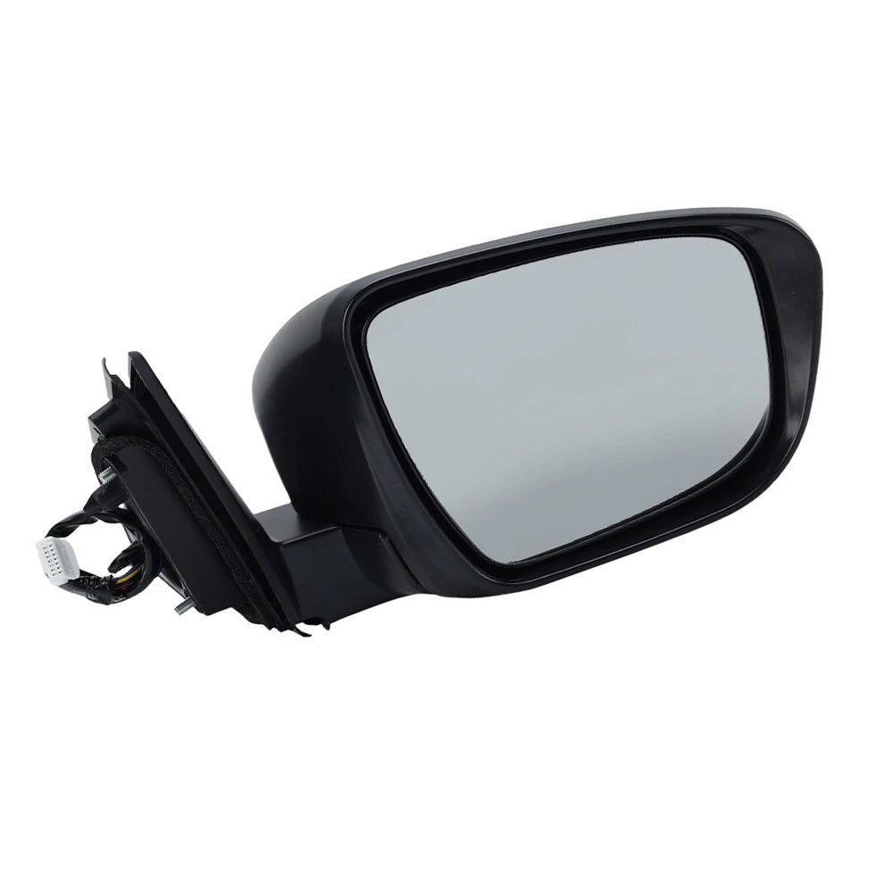 Right Gloss Black 13Pin Mirror with Camera Suitable for Nissan Qashqai J11 14–20