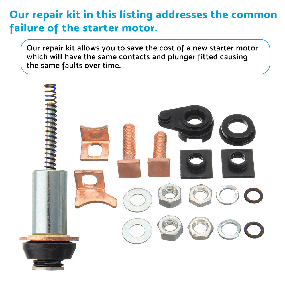 Starter Motor Repair Fix Kit Suitable For Land Rover Discovery / Defender TD5 2.5L.