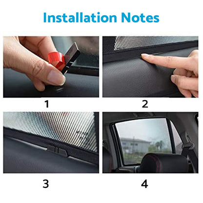 Magnetic Mesh Sun Blind Shades Suitable for Audi Q3 2019-2025