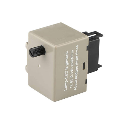 8-Pin Speed Adjustable LED Flasher Relay Suitable for 12V Auto Motorcycle