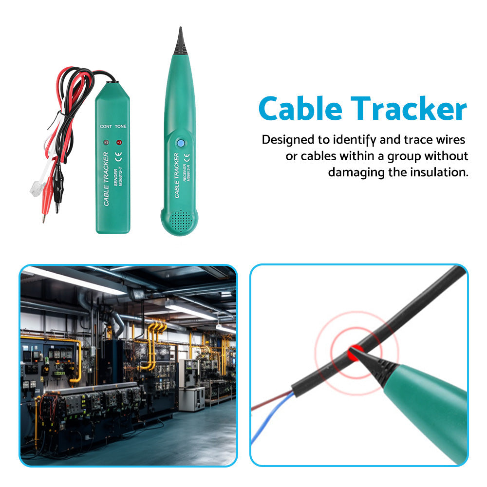 Cable Finder Tone Generator Probe Suitable for Wire Network Telephone