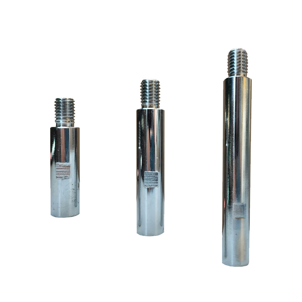 3X Angle Grinder Adapter Rod Extension Rod M14 Adapter Rod Polishing Accessories.