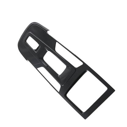 Carbon Fiber Gear Shift Panel Cover Trim Suitable for Isuzu MU-X