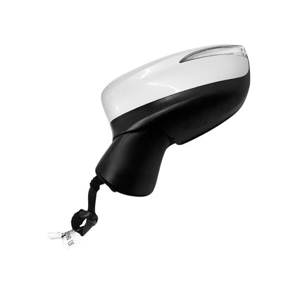 LH Door Wing Mirror Suitable For Mazda CX-5 2015-2016 White 8-Wire No Blind Spot