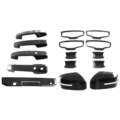 Front Mirror & Rear Door Handle Bowl Cover Suitable for Mitsubishi Triton 2.4L