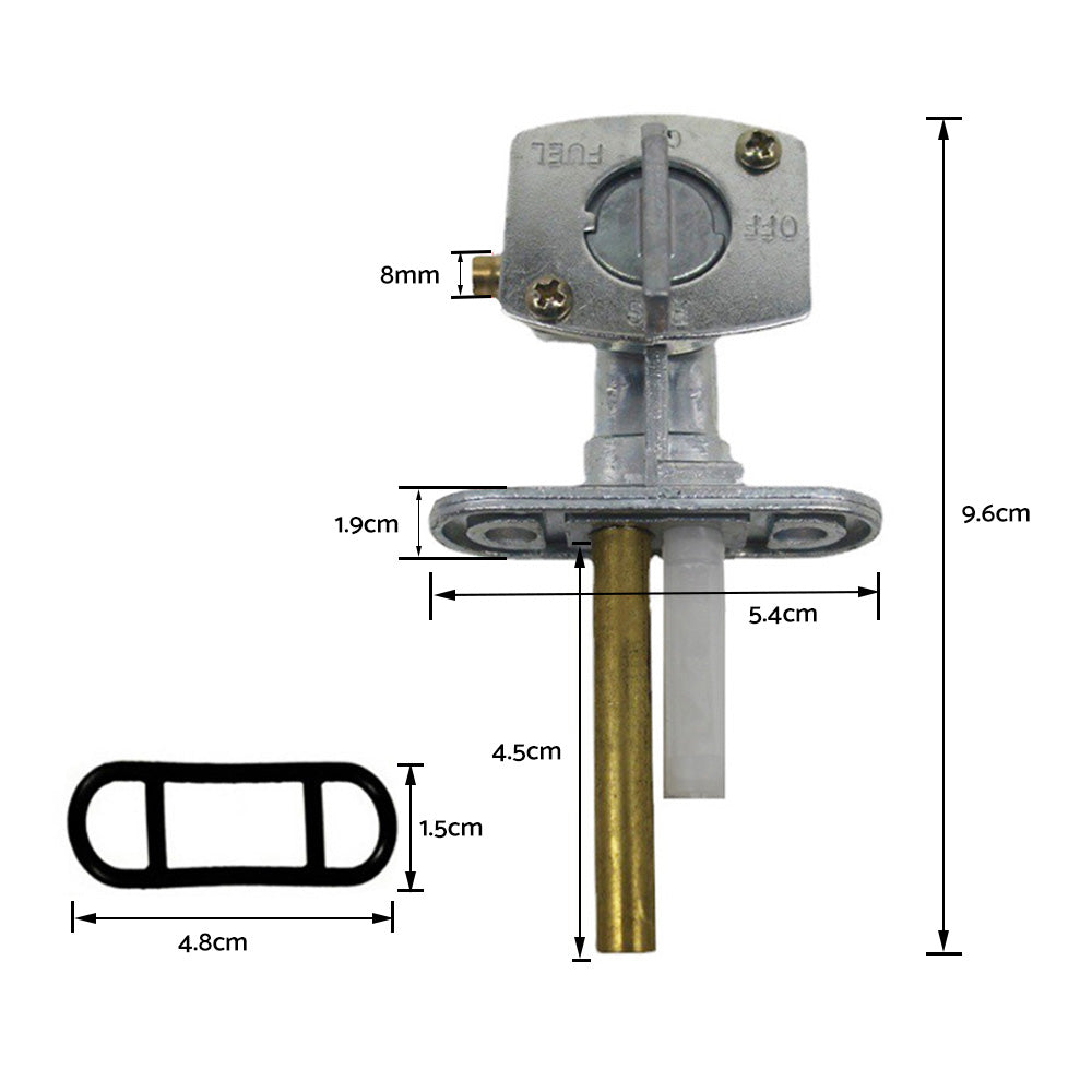 Petrol Fuel Tank Tap Switch Suitable For Yamaha XT600 WR250F YZ400F XT225 XVS650.