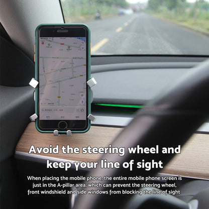 360 Rotating GPS Navigation Cell Phone Holder Stand Suitable for Tesla Model 3