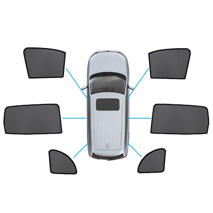 Magnetic Sun Shades Suitable for Mercedes-Benz GLB X247