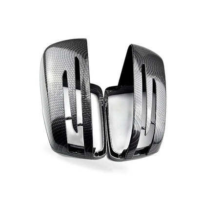 Carbon Fiber Hydrographic Rear View Mirror Cover Suitable for Mercedes W176 W246 - BD1
