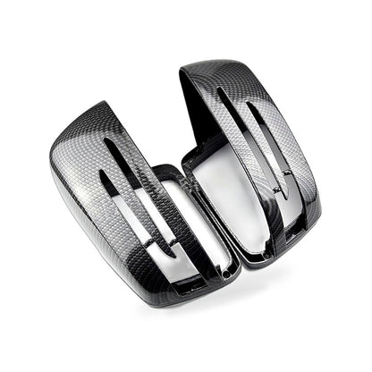 Carbon Fiber Hydrographic Rear View Mirror Cover Suitable for Mercedes W176 W246 - BD2
