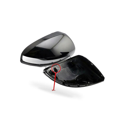 Rear View Mirror Cover Suitable for Mercedes C E S Class W205 W213 W222 Gloss - BD3
