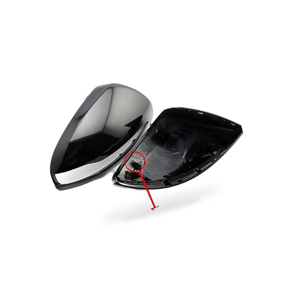 Rear View Mirror Cover Suitable for Mercedes C E S Class W205 W213 W222 Gloss - BD4